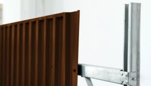 Zaun und Sichtschutz Komplettes-Trapezblechsystem - Höhe 1,2 Meter - 2,5 Meter